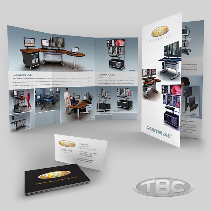 TBC Consoles Tri-fold Brochure